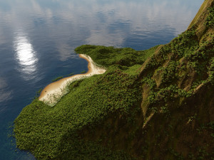 islands bundle in blender 3D-Modell