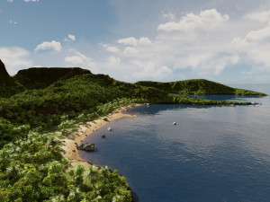 islands bundle in blender 3D-Modell