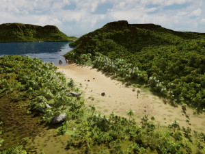 islands bundle in blender 3D-Modell