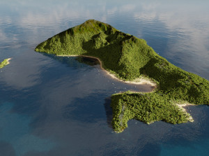 islands bundle in blender 3D-Modell