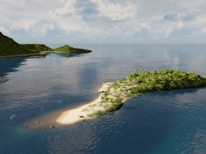 islands bundle in blender 3D-Modell