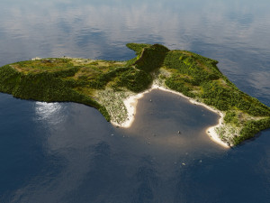 islands bundle in blender 3D-Modell
