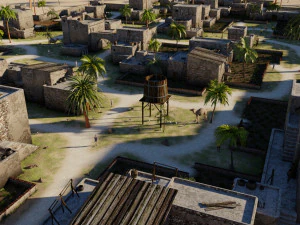 desert village in blender 3D Model