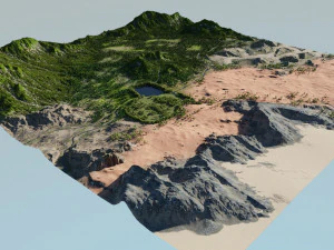 map003 bioma o jardim no liquidificador Modelo 3D