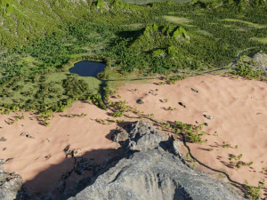 map003 biomes the garden in blender 3D Model