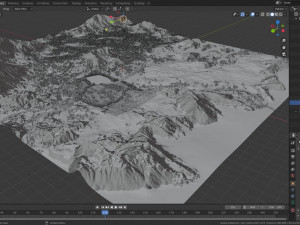 map003 biomes the garden in blender 3D 模型