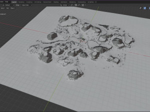 oasis and shelter in blender 3D Model