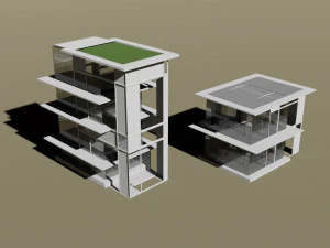 space colony in blender 3D Model