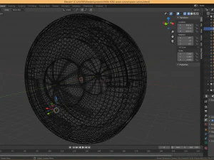space colony in blender 3D Model