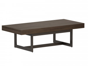 archive grey coffee table crate and barrel 3D 모델