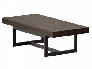 archive grey coffee table crate and barrel 3D 모델