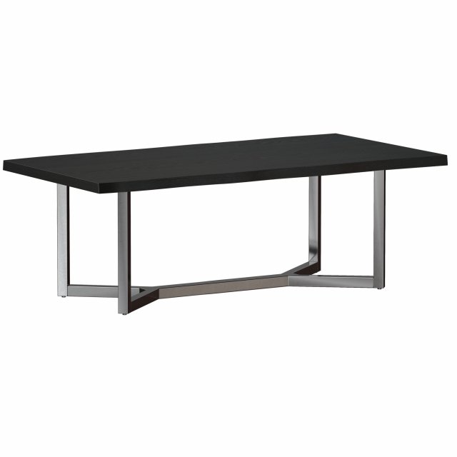 Verge black live edge 2025 coffee table
