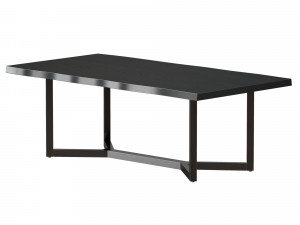 verge black live edge coffee table crate and barrel 3Dモデル