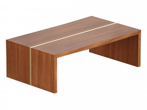 montana live edge coffee table crate and barrel 3D मॉडल