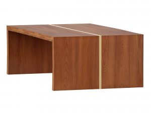 montana live edge coffee table crate and barrel 3D मॉडल