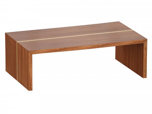 montana live edge coffee table crate and barrel 3D मॉडल