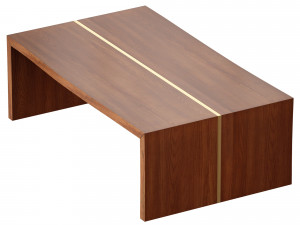 montana live edge coffee table crate and barrel 3D मॉडल