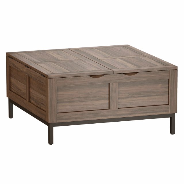 tucker grey square trunk crate and barrel 3D Model .c4d .max .obj .3ds .fbx .stl .blend