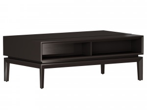 huron lift-top coffee table crate and barrel 3D 모델