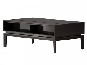 huron lift-top coffee table crate and barrel 3D 모델