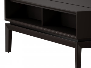 huron lift-top coffee table crate and barrel 3D 모델