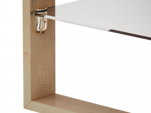falster lift-top coffee table crate and barrel Model 3D
