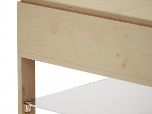 falster lift-top coffee table crate and barrel Model 3D