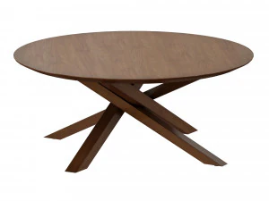 apex round coffee table crate and barrel 3D Model