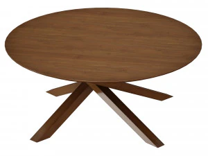 apex round coffee table crate and barrel 3D Model