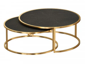 Антикварные латунные журнальные столики Keya, ящик и бочка 3D Модель