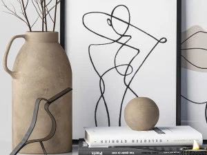 decorative set 3D Model