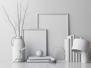 decorative set 3D Model