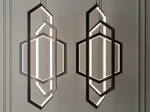 lampa sufitowa Model 3D