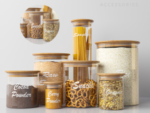 kitchen accessories 3D Model