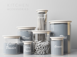 kitchen accessories Modelo 3D