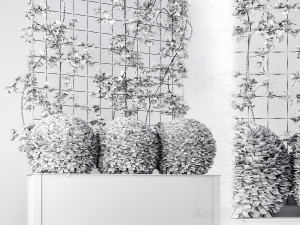 flower box 3D 모델