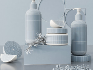 bathroom accessories 3D 모델