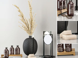 accessoires de salle de bain Modèle 3D