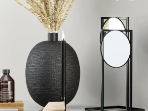 bathroom accessories 3D Model