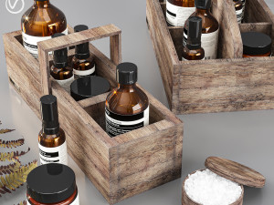 bathroom accessories Modello 3D