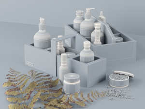 bathroom accessories Modello 3D