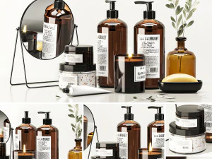 욕실 액세서리 3D 모델