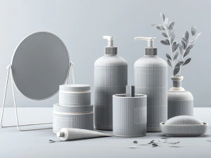 bathroom accessories 3D Model