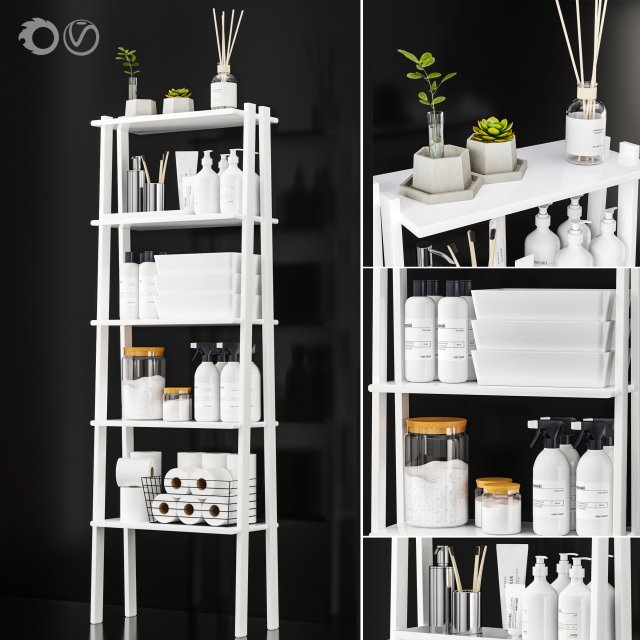 bathroom accessories Modelo 3D .c4d .max .obj .3ds .fbx .stl .blend 