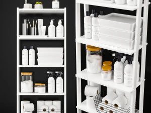 bathroom accessories 3D Model