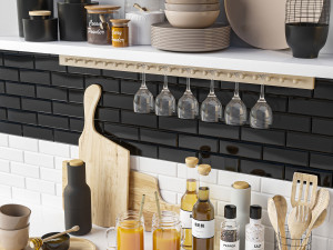 kitchen accessories Modelo 3D