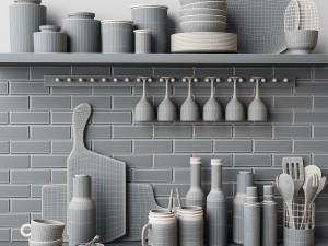 kitchen accessories Modelo 3D