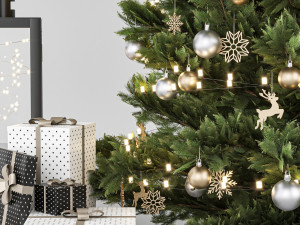 christmas decoration set Modelo 3D