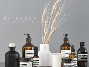 Badezimmerzubeh&ouml;r 3D Modell