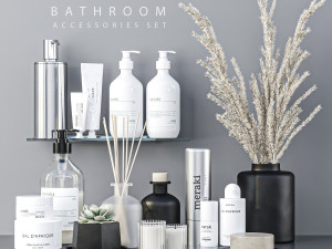 bathroom accessories Modelo 3D